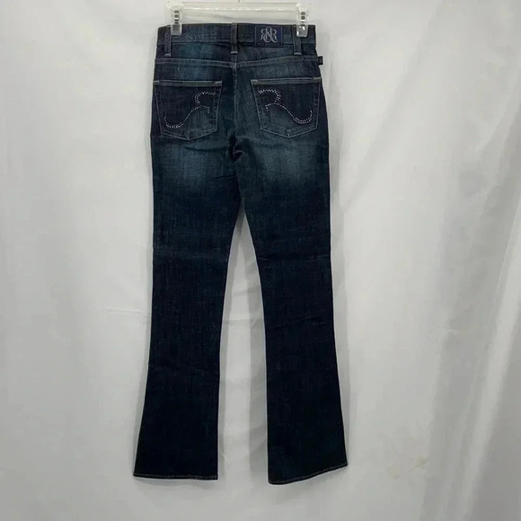 Rock & Republic Women’s Bootcut Jeans Sz 0M Blue Denim Kasandra - Picture 4 of 12